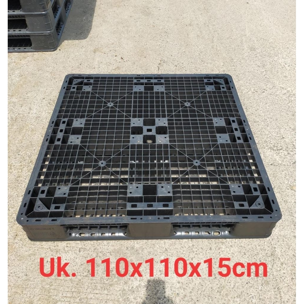 palet.plastik.bekas,berkwalitas,uk.110x110x15 max 2ton