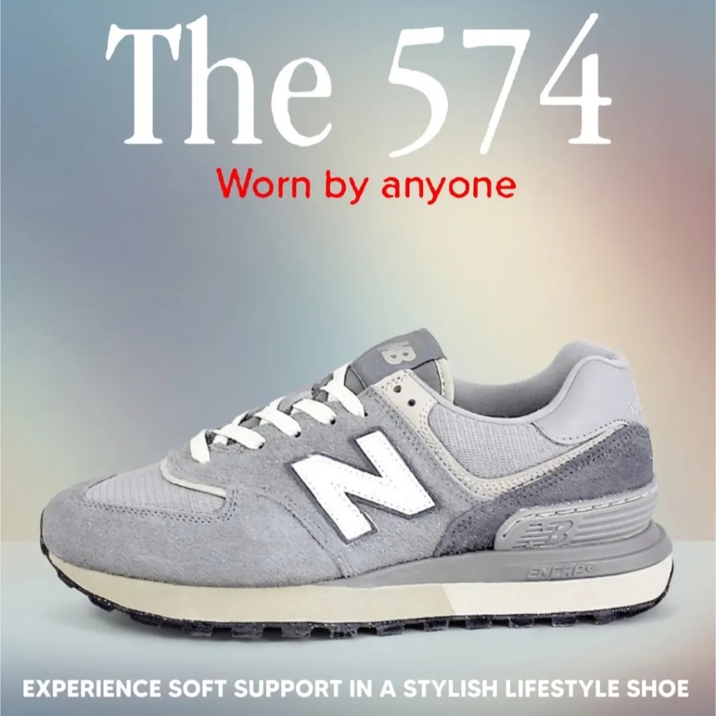 Sepatu Sneakers Casual Lifestyle/Sportstyle NEW BALANCE 574 Unisex Pria Wanita
