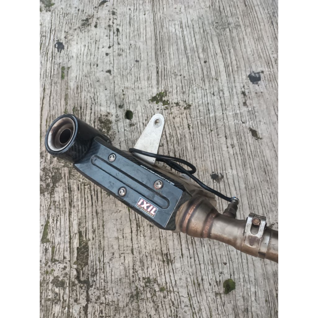 Knalpot Full System IXIL SX1 Underbelly Original Yamaha R25 MT25