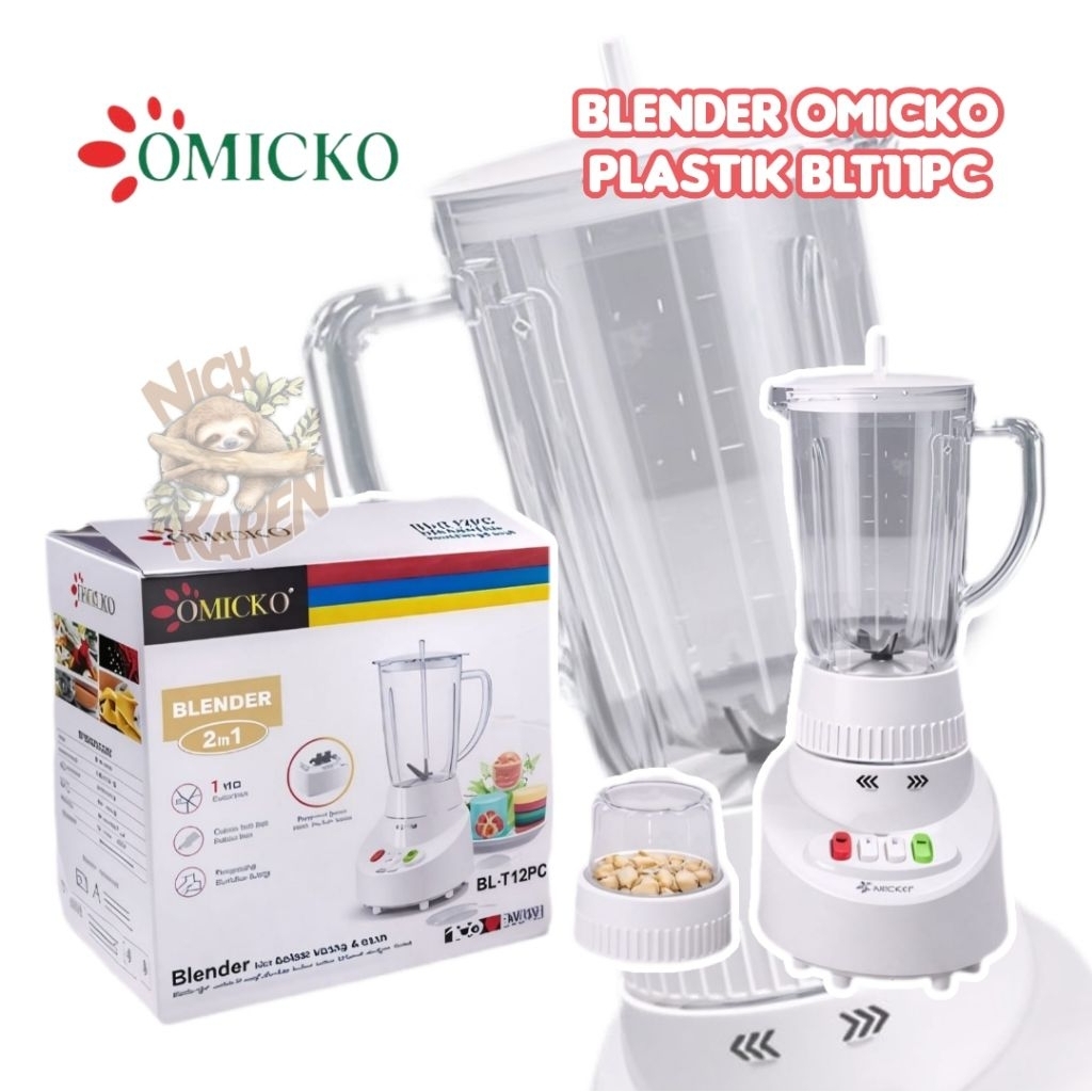 BLENDER OMICKO PLASTIK BLT11PC