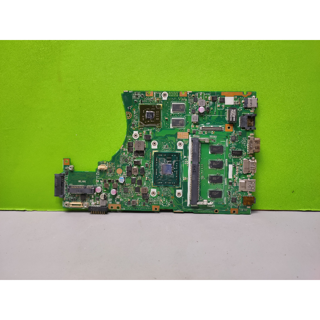 ET24 MBR-AS-22 (BACA DESKRIPSI) MOTHERBOARD MOBO LAPTOP ASUS X454Y X455YI MAIN BOARD REV. 2.0