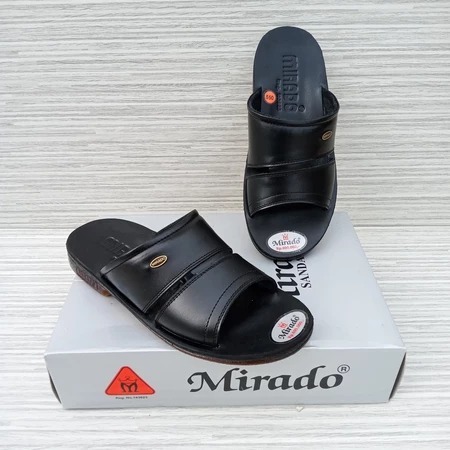 mirado sandal pria kulit asli type 564 sandal slide pria merek mirado kulit asli original sandal kul