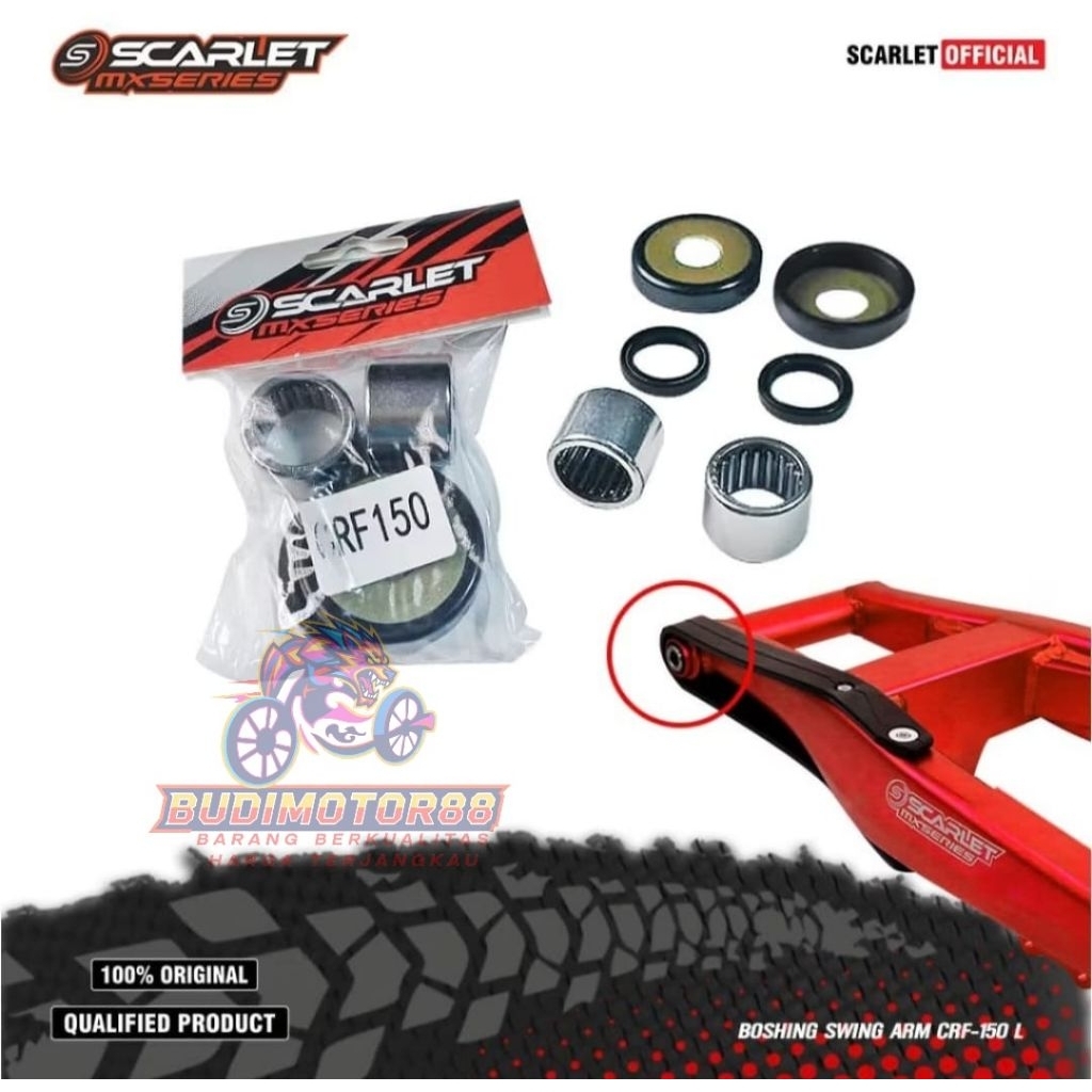 BOSH BOS SWING ARM CRF 150 SCARLET