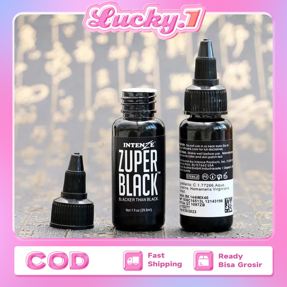 hitam Tinta Profesional Tato Tinta Tattoo Tinta Set Pigmen Tinta Tato Permanen