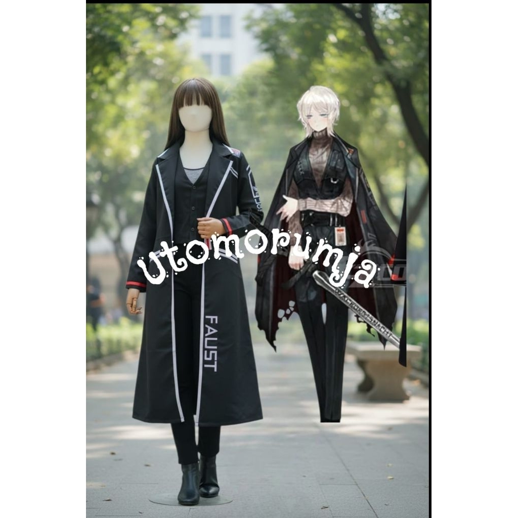 utomorumja kostum livi Cosplay Limbus Company Faust