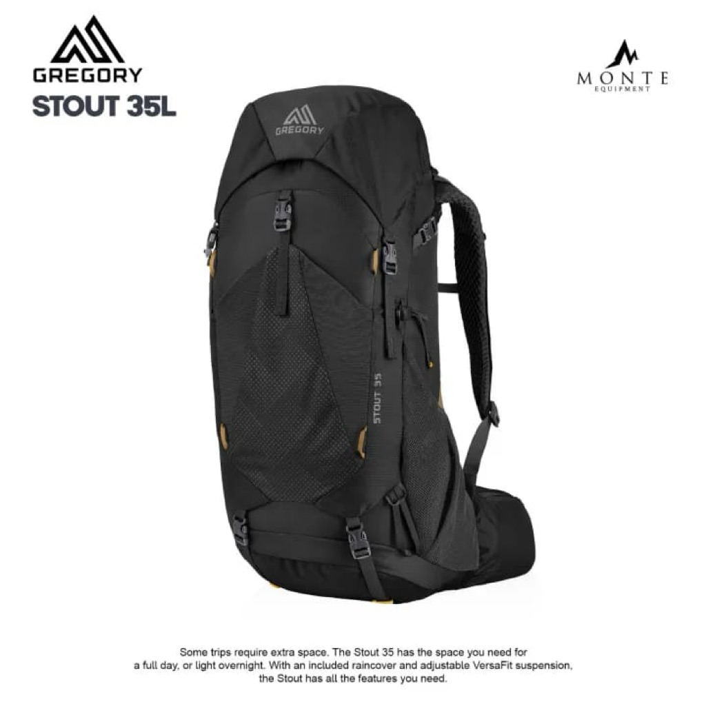 Tas Carrier Keril Gregory Stout 35 Hiking Backpack Ransel Naik Gunung Ultralight 35L Original BNWT