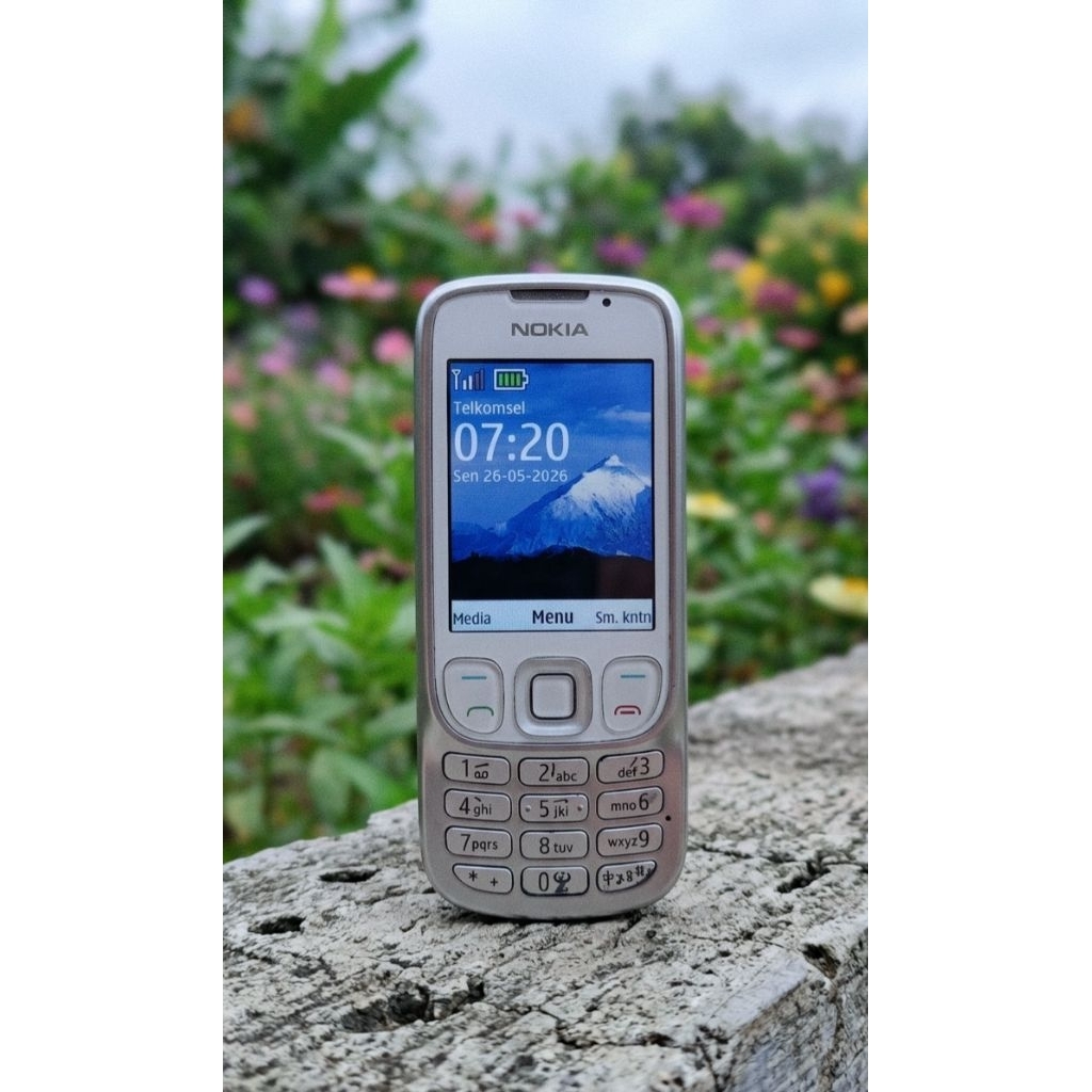 Nokia 6303 Classic Original Warna Silver