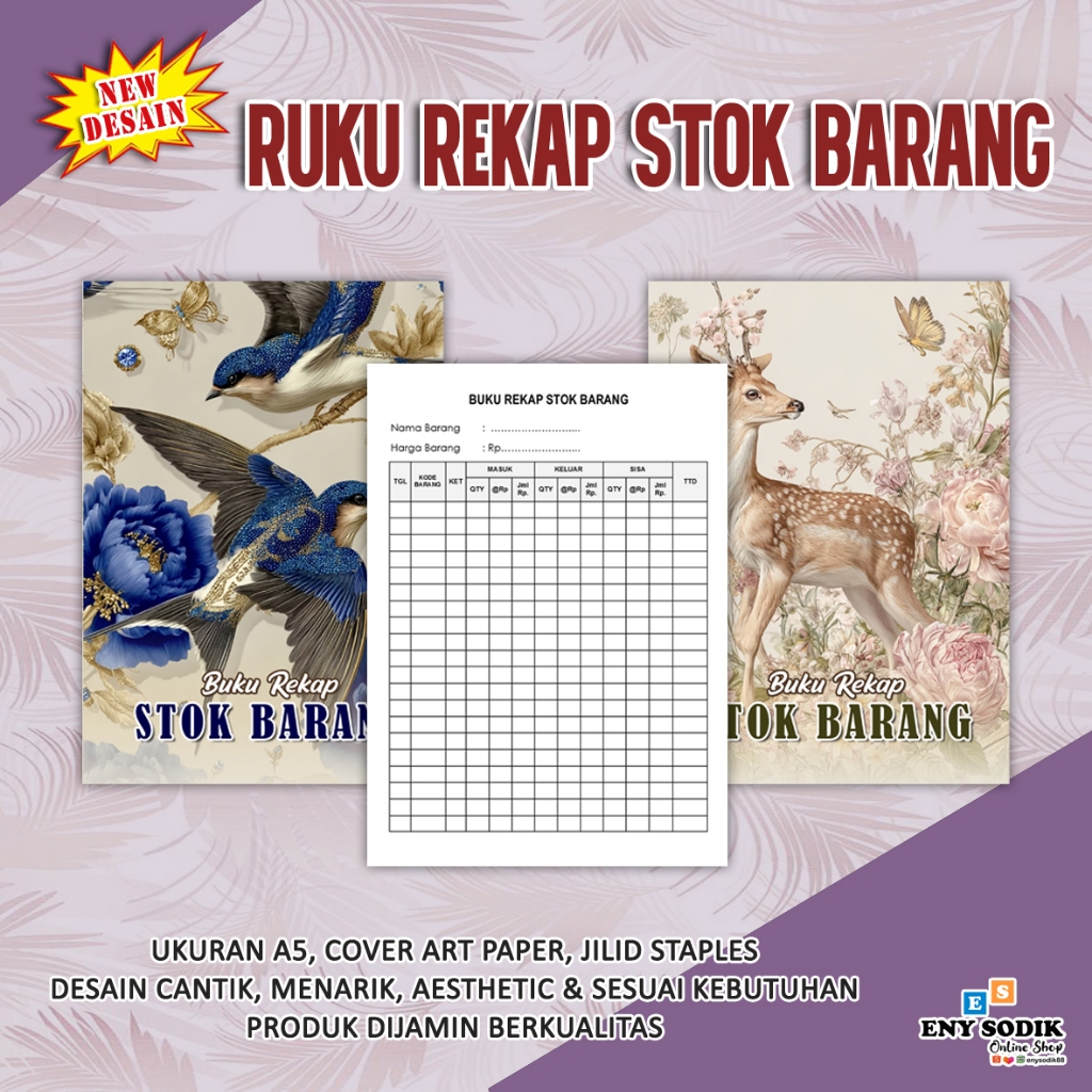 BUKU REKAP STOK BARANG