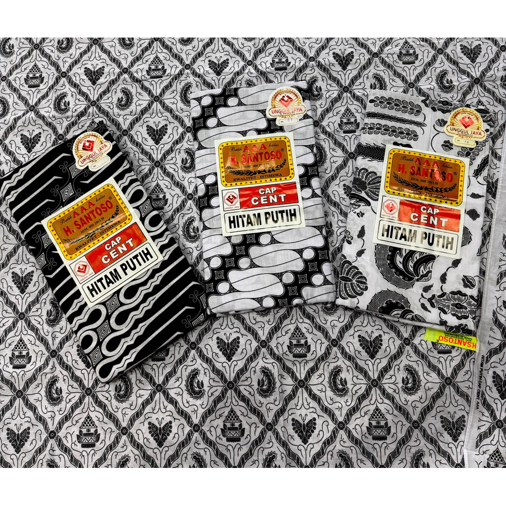 Kain Batik panjang Putihan H Santoso HALUS