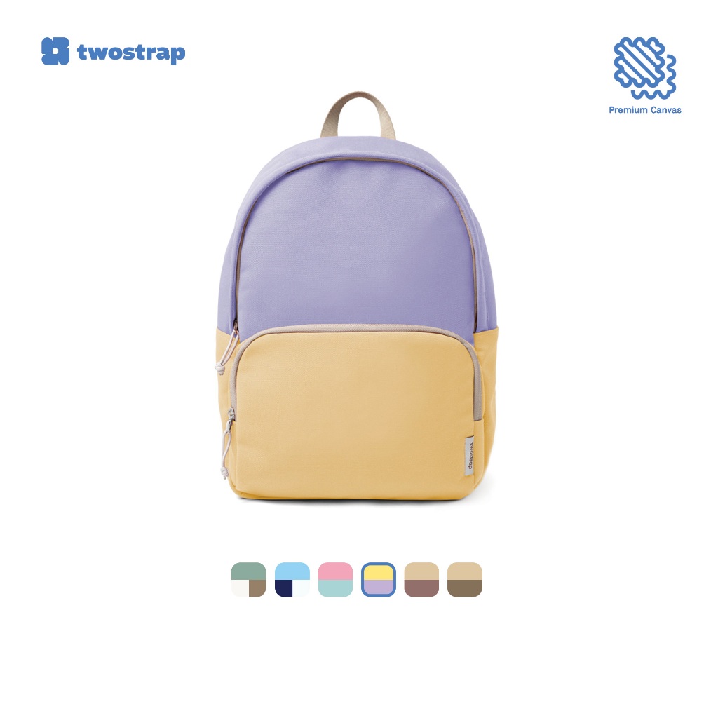 TWOSTRAP - Mini Woofly Backpack - Tas Ransel Laptop Wanita 12 inch