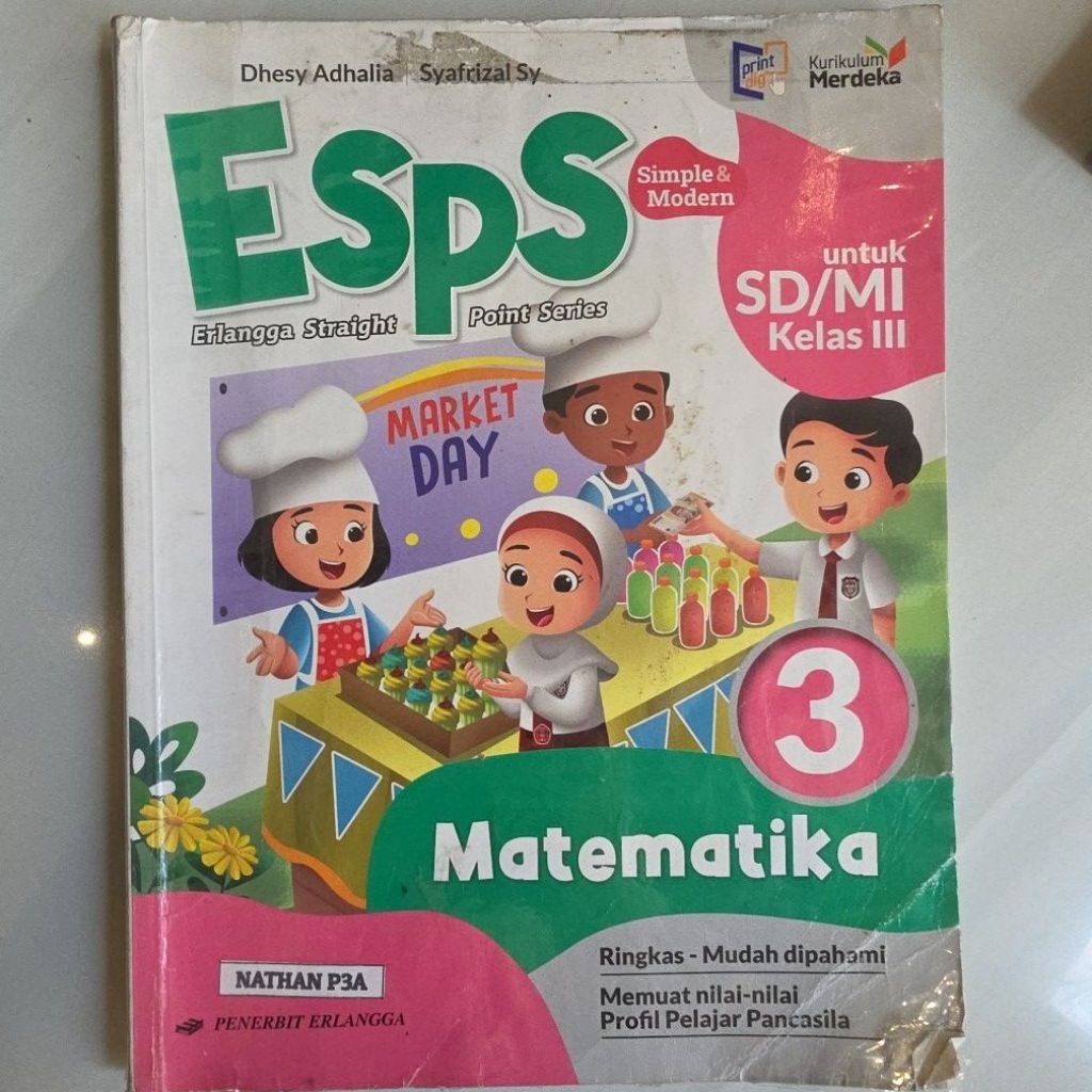 esps matematika kelas 3 kurikulum merdeka