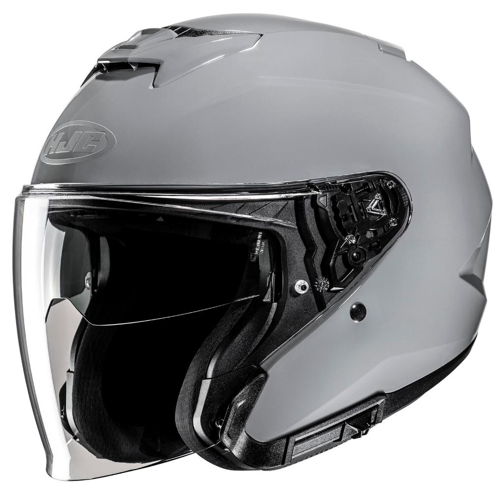 HJC i31 N GREY GLOSSY HALF FACE HELM HJC ORIGINAL