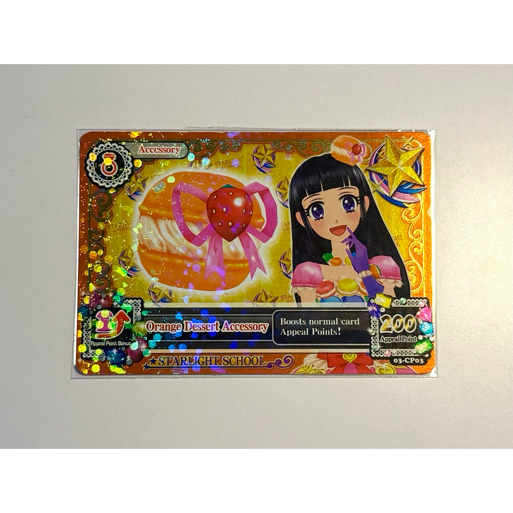 [BACA DESK] Aikatsu Kartu Card Yuka Cp Acc