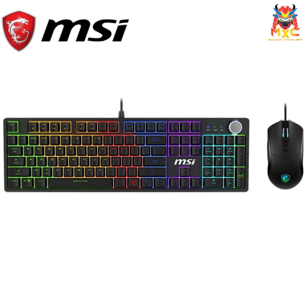 MSI Gaming FORGE GK320 COMBO Mechanical Keyboard Mouse Gaming