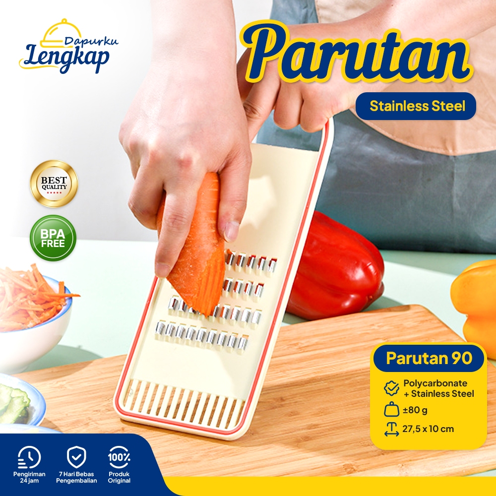 Dapurku Lengkap   - Parutan Labu Parut Alat Pemotong Buah Sayur Kentang Wortel Dapurku Lengkap 90