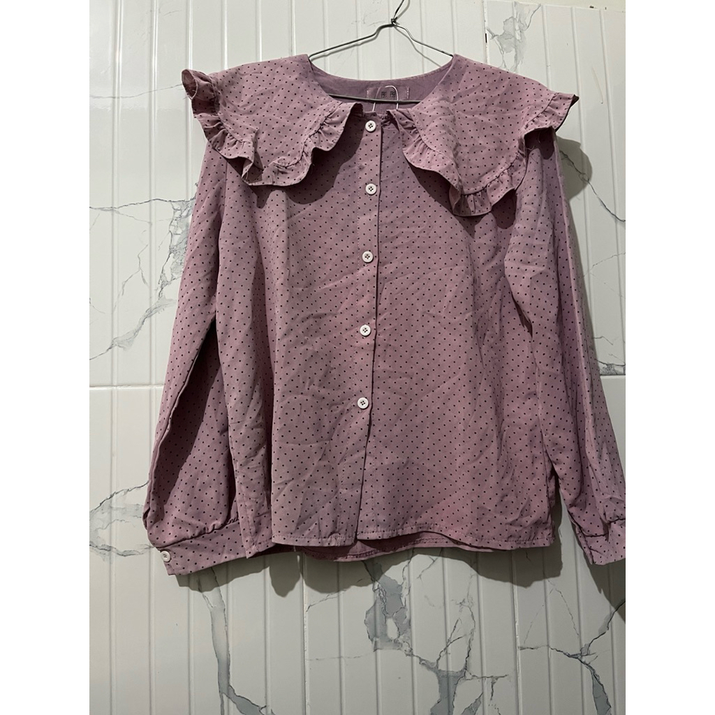 PL Blouse Sailor Polka