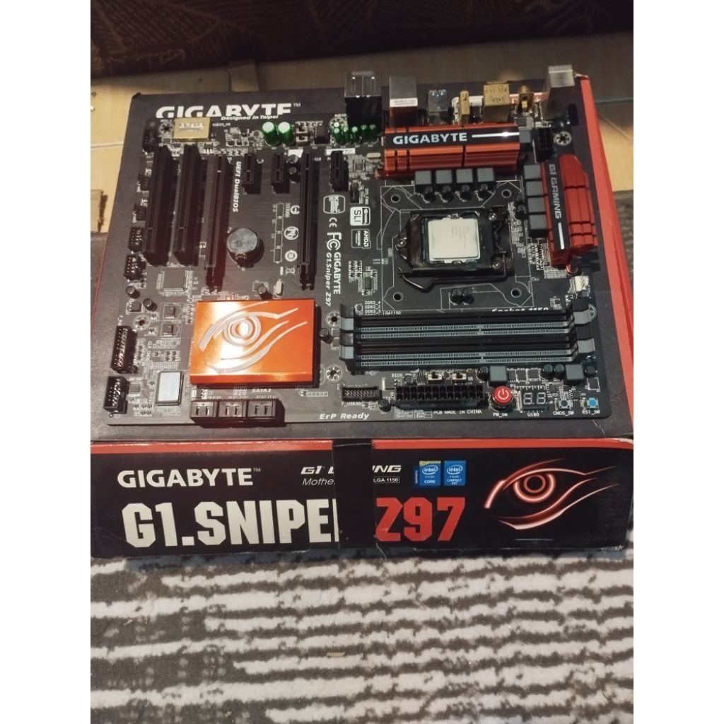 Gigabyte G1.Sniper Z97 + CPU I7-4790