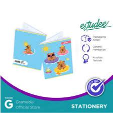 Gramedia Batam - Estudee L Kwarto Buku tulis 58 Lembar Pack 10 Buku