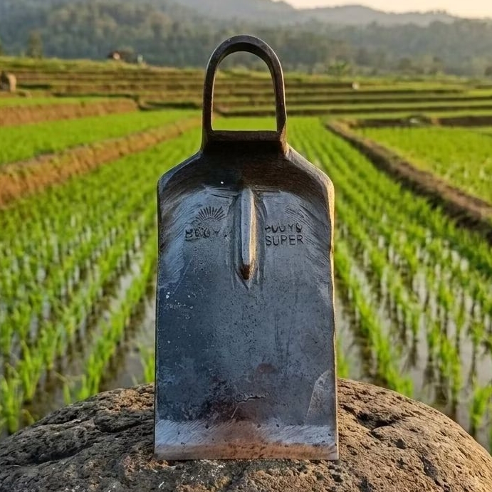 cangkul mini cangkul baja asli sepuh cangkul kecil simpel