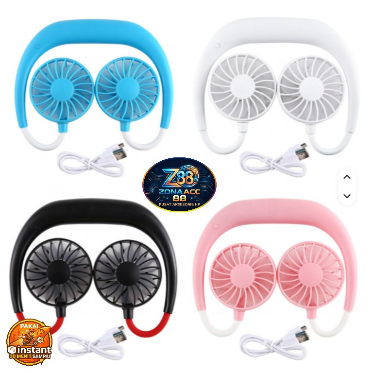 kipas angin portable unik-kipas angin olahraga-kipas angin leher kipas leher
