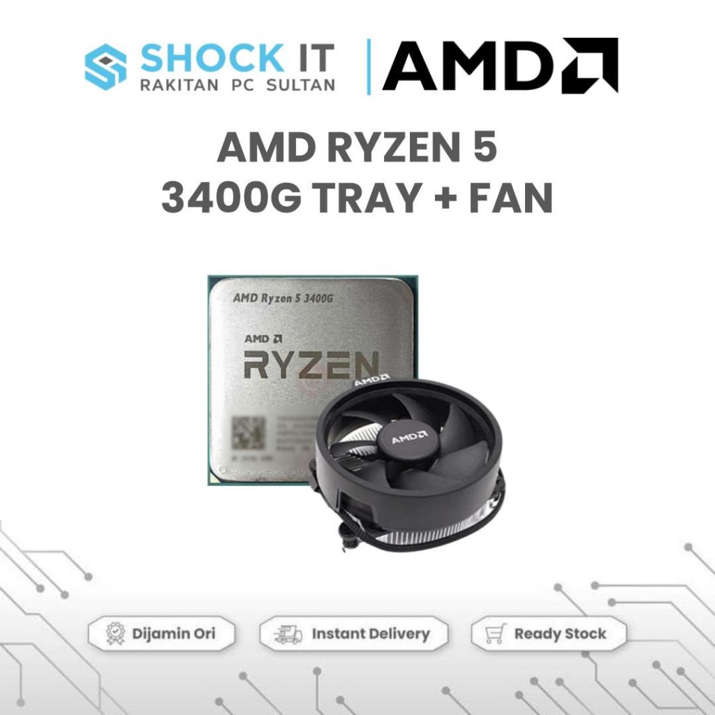 AMD Ryzen 5 3400G TRAY with FAN (Socket AM4)