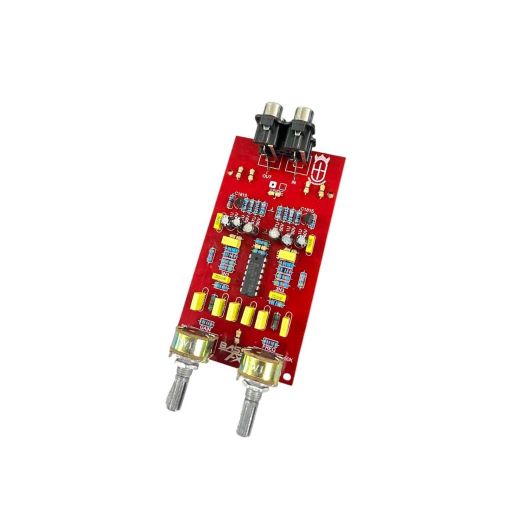Kit Bass FX Penguat Bass Audio - Modul Giga Bass Booster Penambah Bass Mantap ups