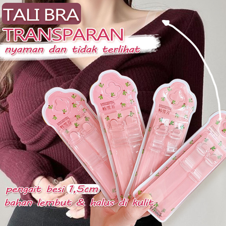 tali bh bening elastis transparan | tali bh bening | tali bra | tali bh transparan