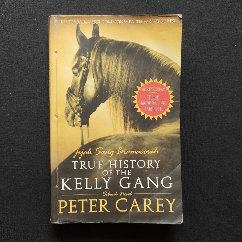 Buku/Novel Bekas Original "True History of The Kelly Gang" Peter Carey