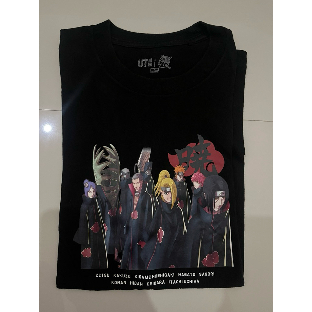 Uniqlo naruto akatsuki