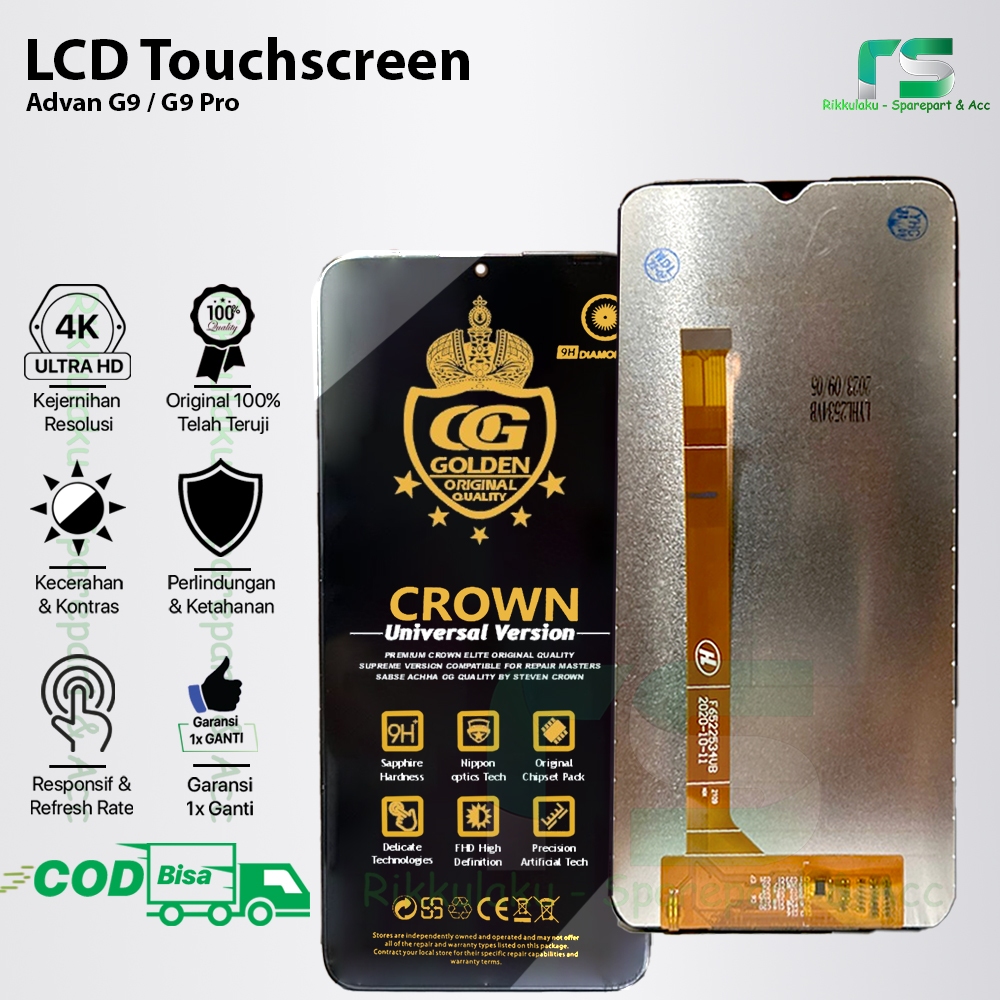 LCD Touchscreen Advan G9 / G9 Pro Original 100% Fullset