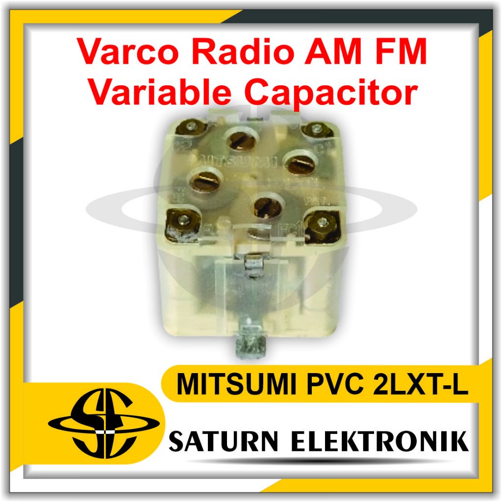VARCO AM FM VARIABLE CAPASITOR MITSUMI PVC 2LXT-L