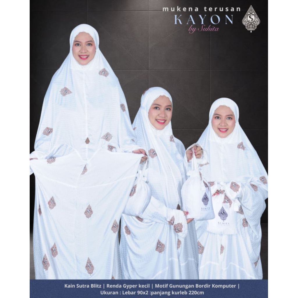 Mukena Kayon Terusan by Suhita