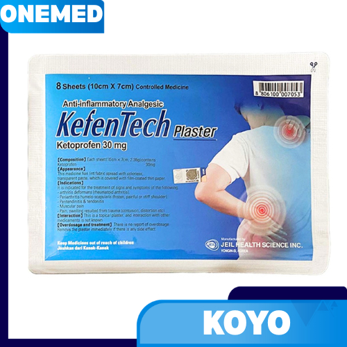 Koyo Cabe Panas Koyo Kefentech Sachet Untuk Pegal Nyeri Otot Hangat