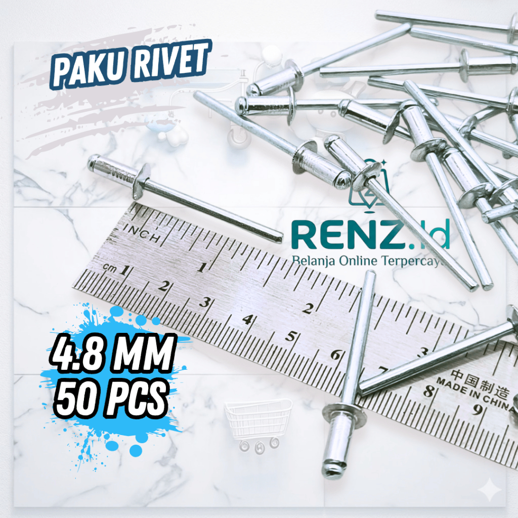 Paku Rivet 4.8mm,4mm,3mm