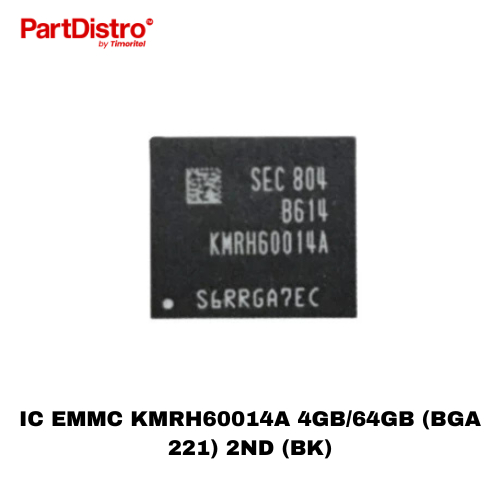 IC EMMC KMRH60014A 4GB/64GB (BGA 221) 2ND (BK)