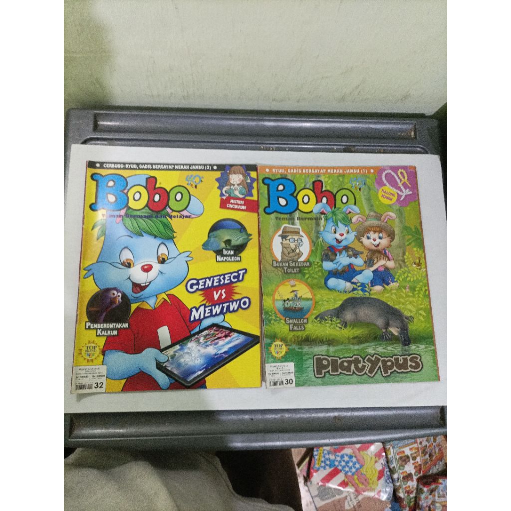 majalah bobo terbitan tahun 2013 dan 2014/perbuku