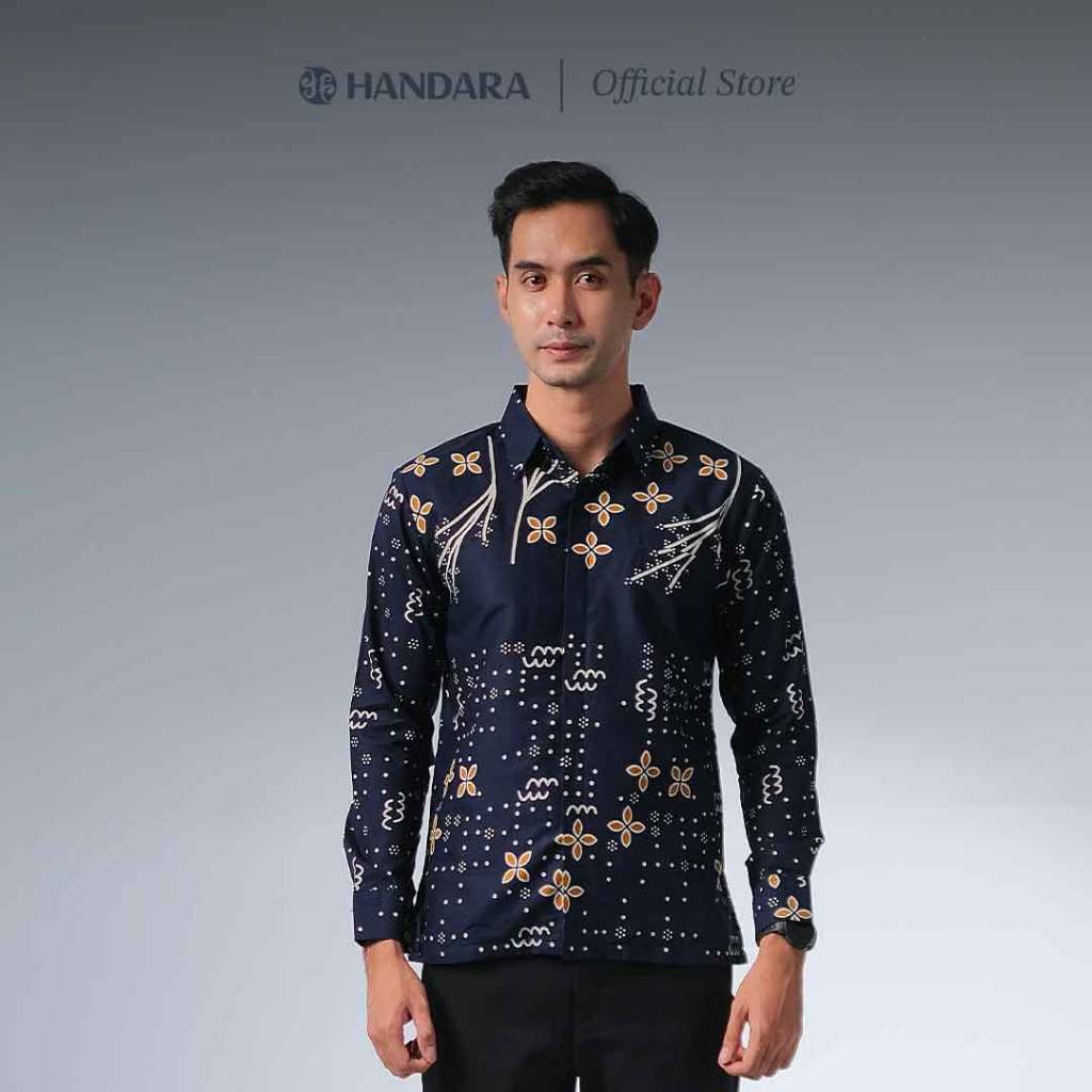 Batik Handara - Puspandaru Kemeja Pria Furing Erro