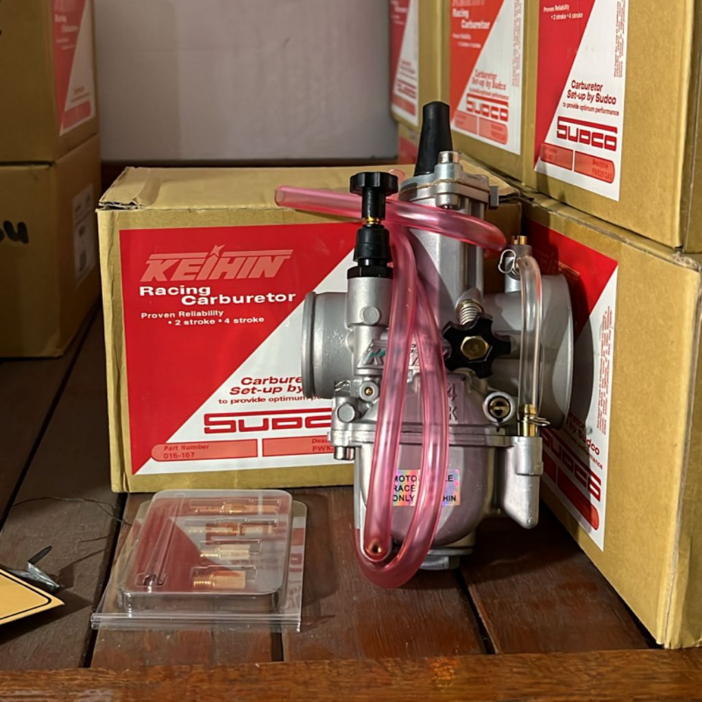 Karbu Karburator + Mainjet KEIHIN PWK24 PWK26 PWK28 PWK30 PWK32 PWK34 Original Keihin Karbu Universa