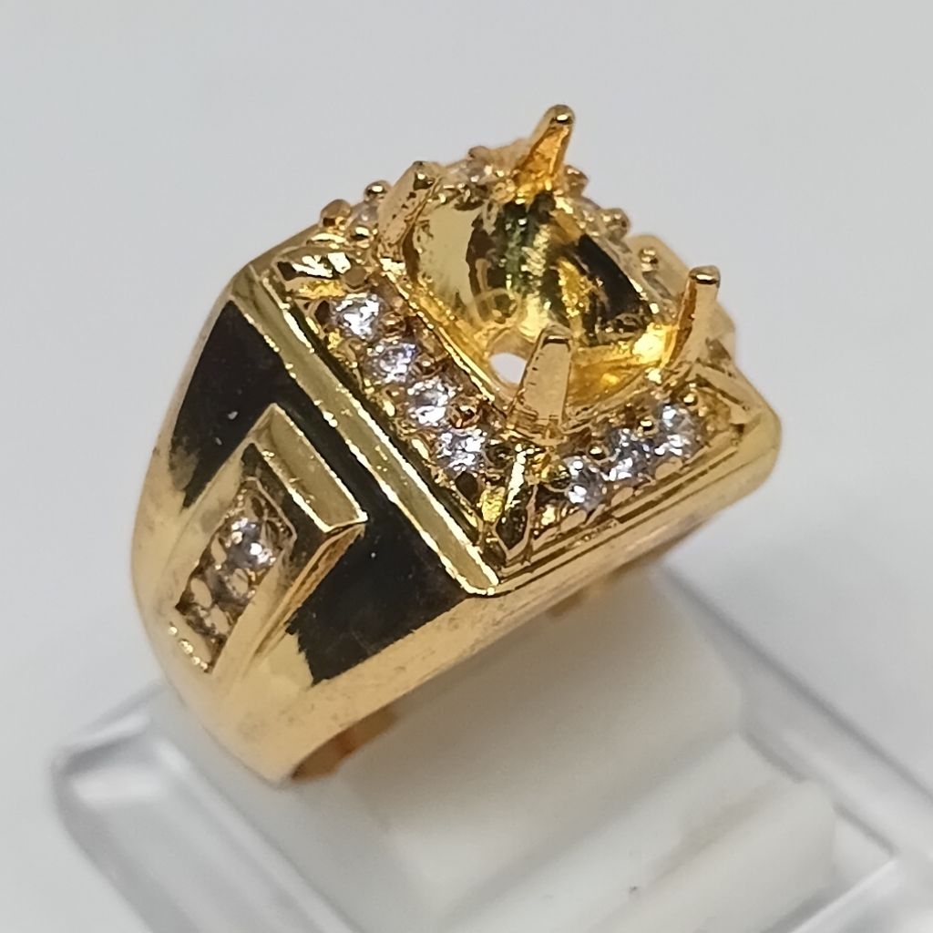 Cincin Alpaka Super 6x8mm