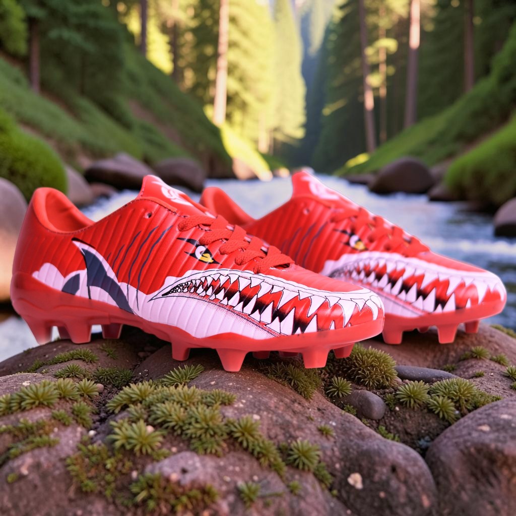 Sepatu Bola Ortuseight Catalyst Requin Merah Termurah