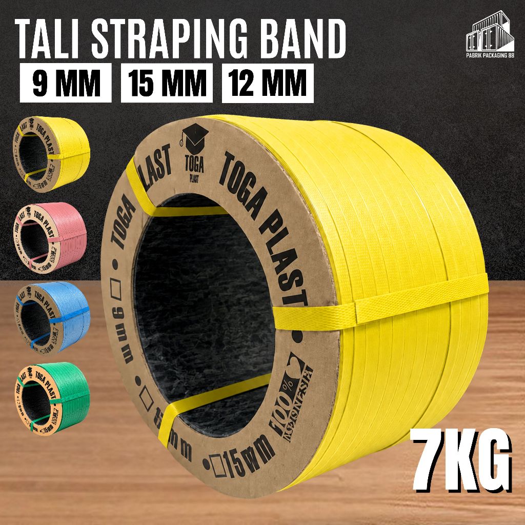 Tali Strapping Band 9MM 12MM 15MM - 7KG