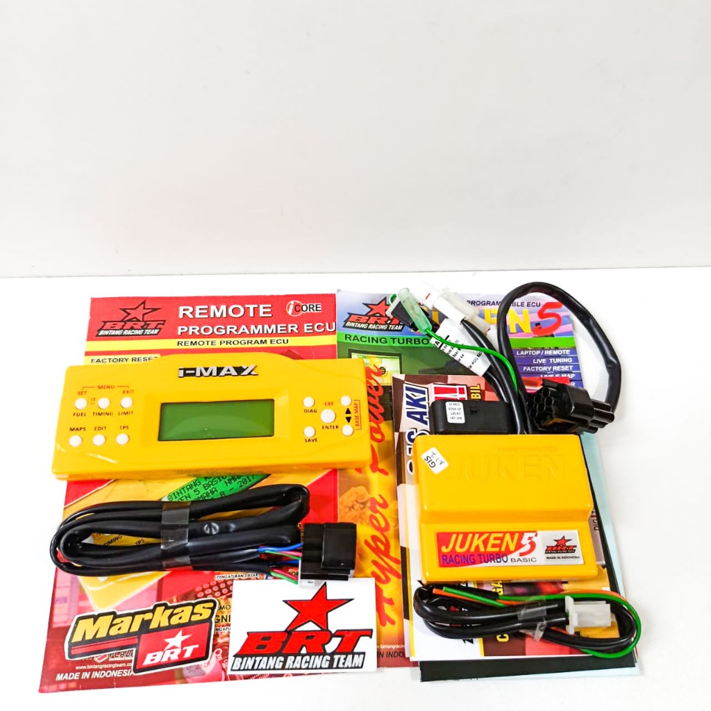 ECU JUKEN 5++ PLUS REMOTE JUKEN BRT MIO SOUL GT 125 PIN 33 DUALBAND RACING TURBO