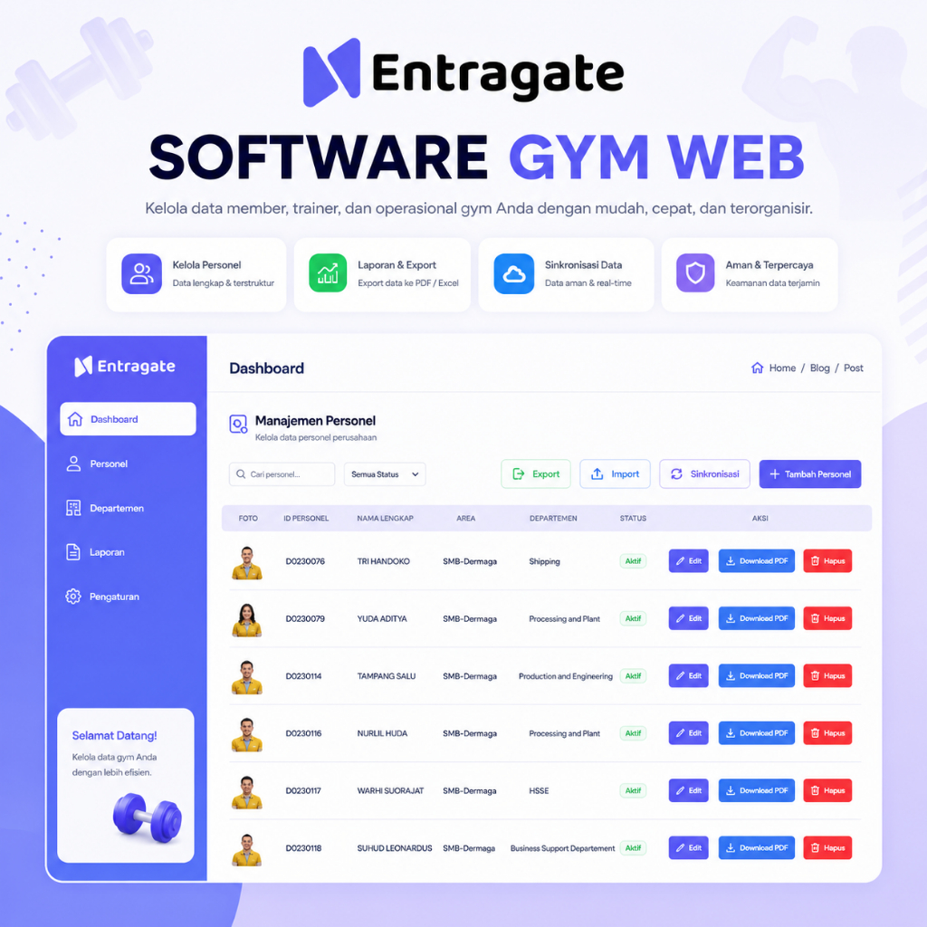 SOFTWARE GYM WEB