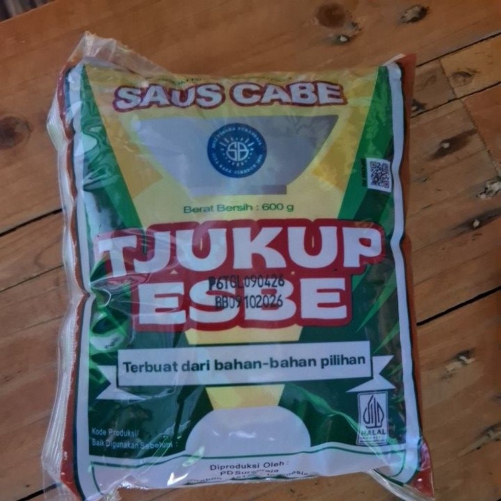 saus cabe bantal tjukup esbe