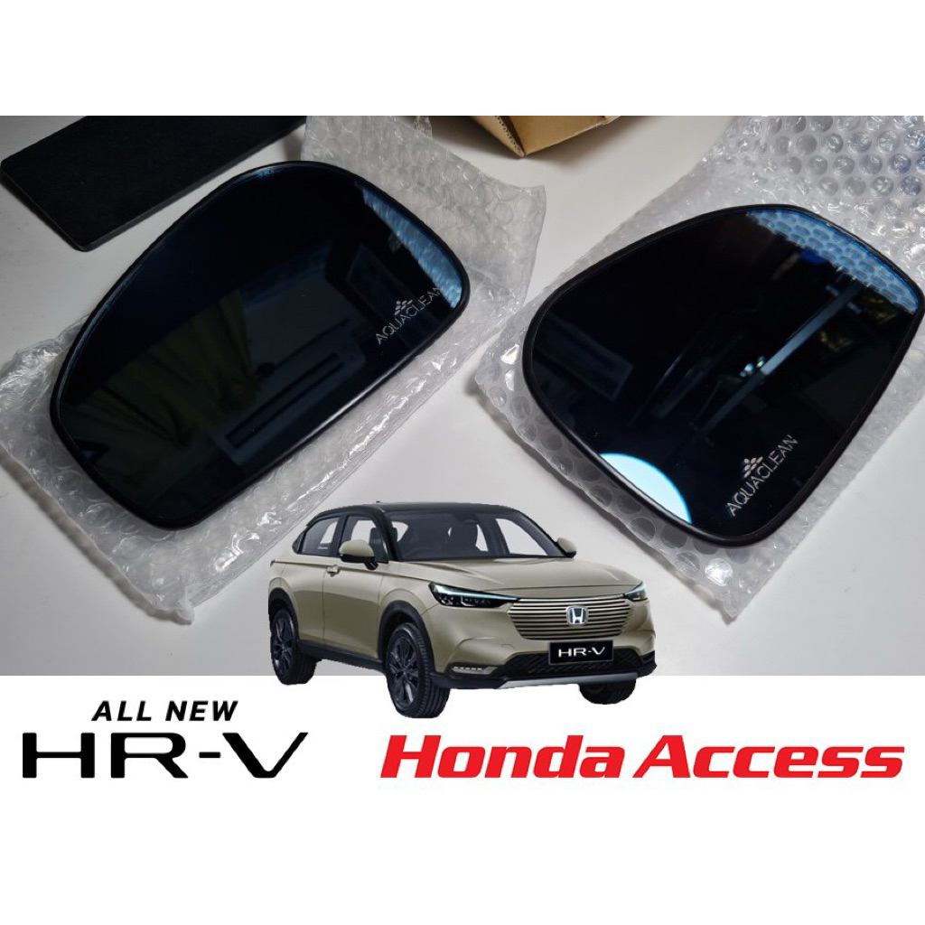 Kaca Spion Aquaclean Blue Honda Access HRV HR-V 2022 2023 2024 2025 2026 Anti Air Door Mirror Origin