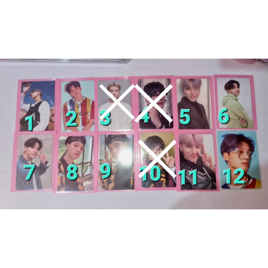 Obral Photocard pc Ateez Wooyoung official