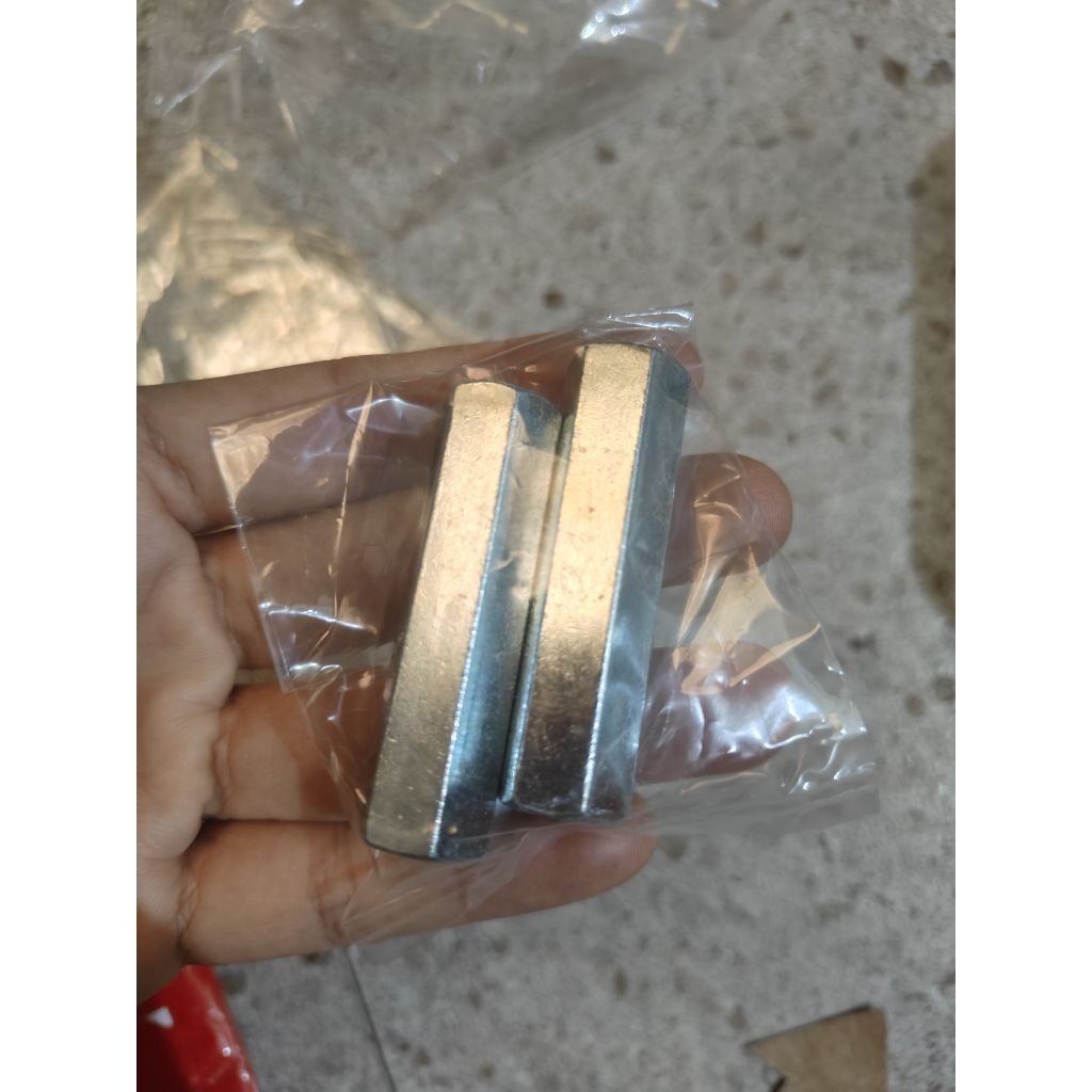 long nut m10 x 50 kunci 14 galvanis mur panjang m10 x 50 mm pakai kunci 14 drat pitch 1.5 longnut m1