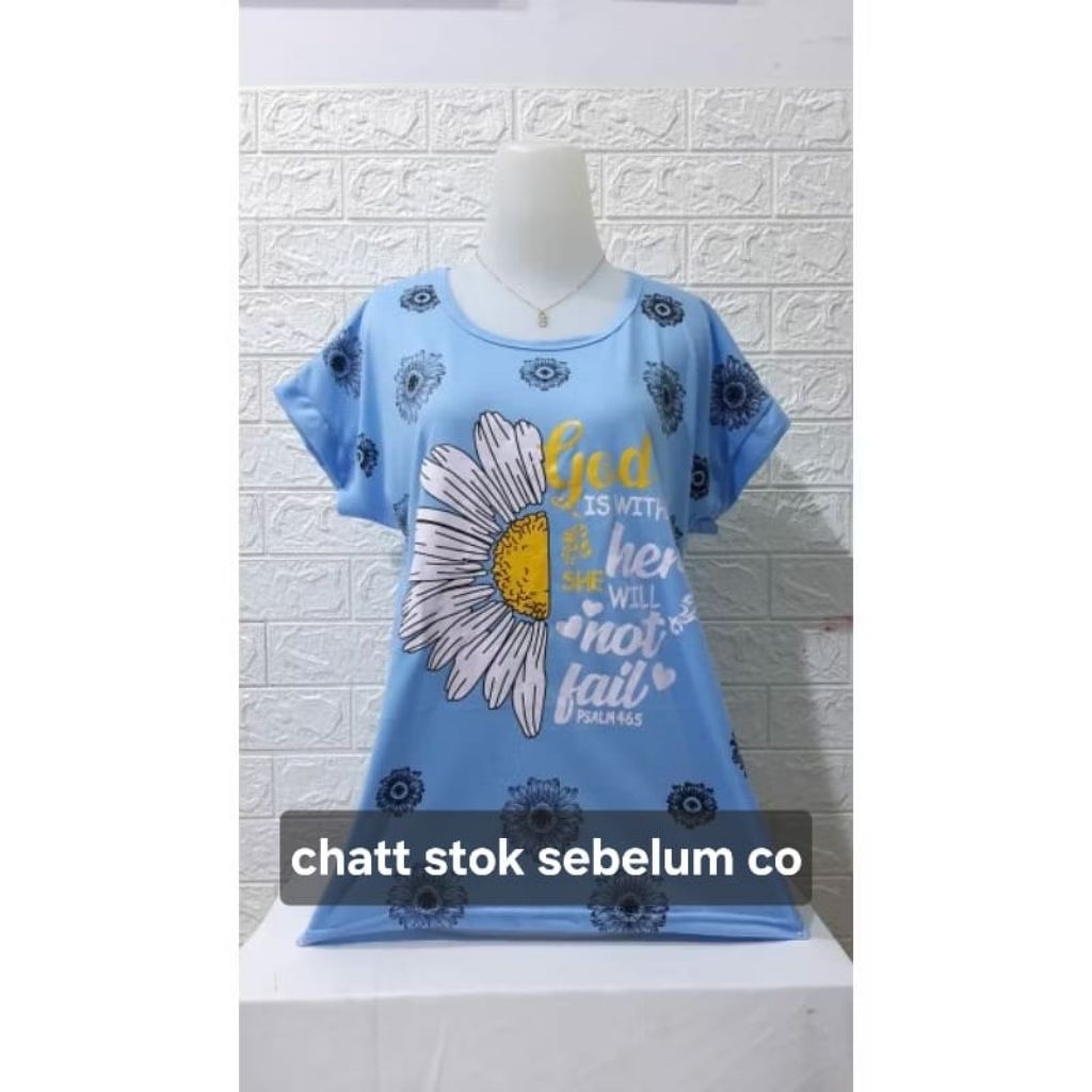Kaos Bu ibu bigsize jumbo