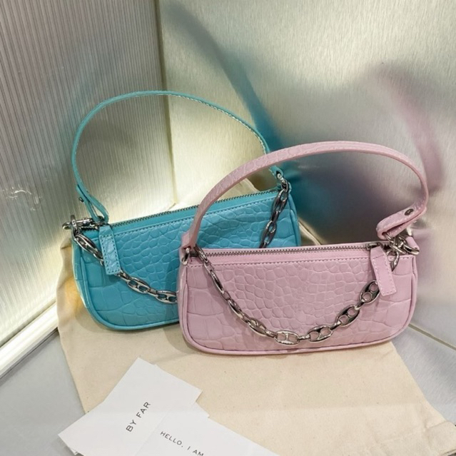 By Far Mini Rachel Chain Shoulder Bag