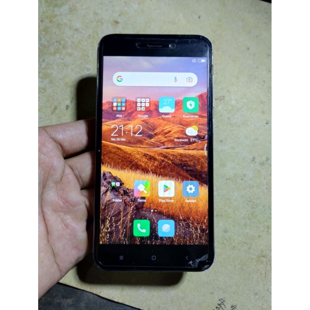 mesin redmi 5a (dual sim) ram 3/32gb normal unit bacadeskripsi